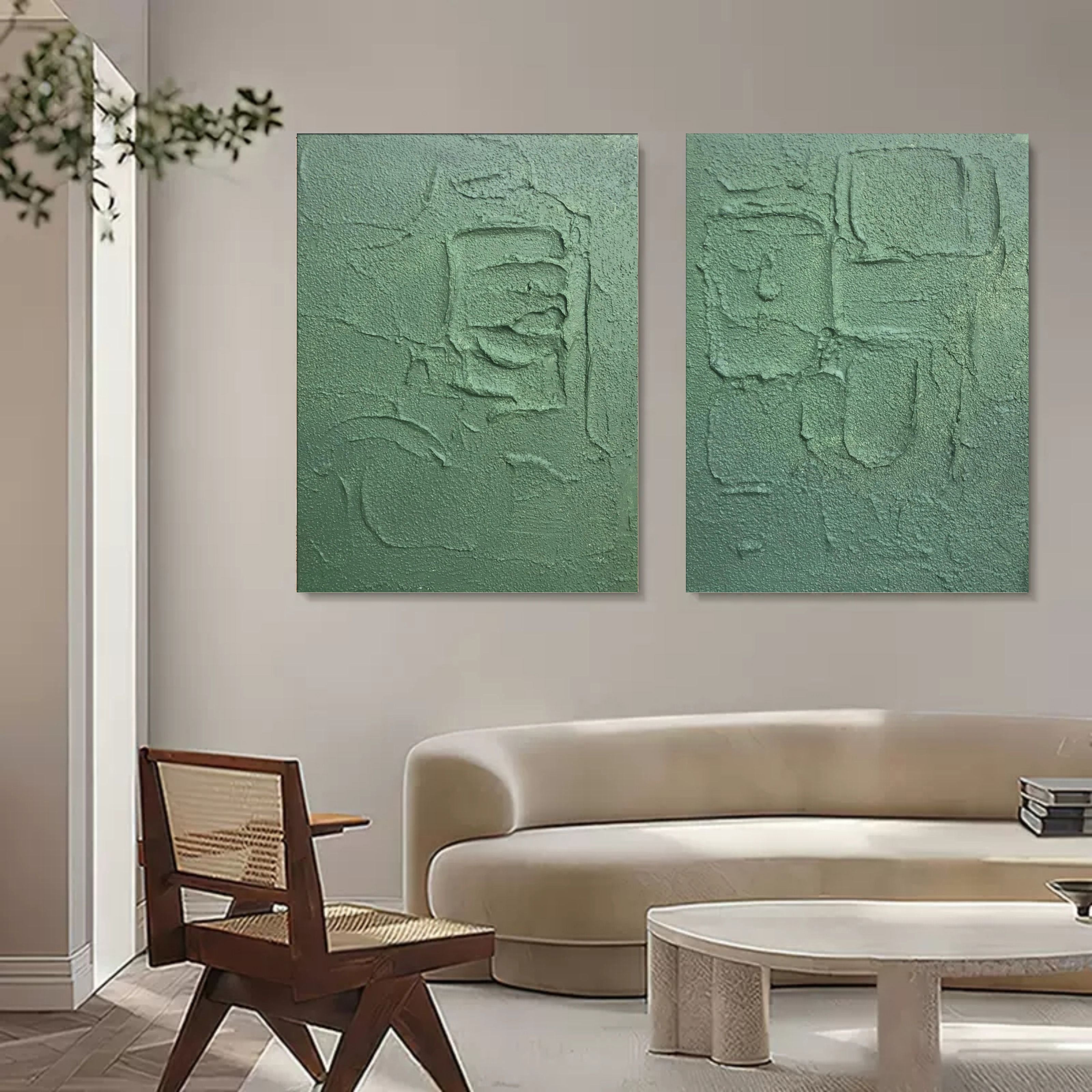 Abstract Painting Set Of 2 SP073 - Neutralighting