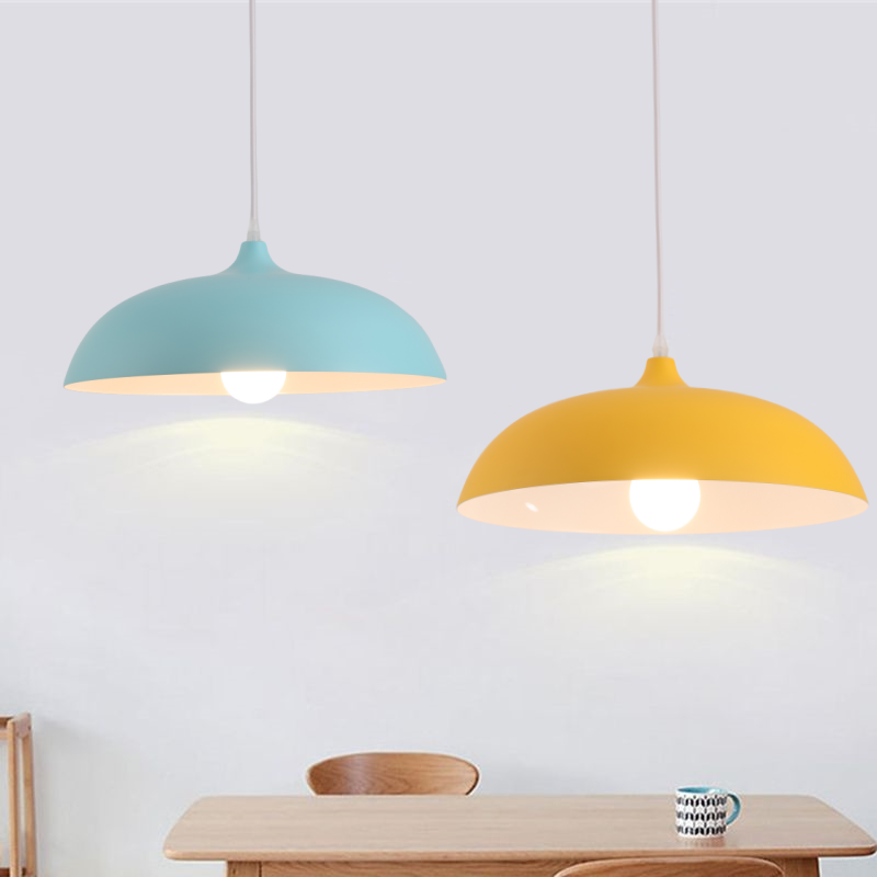 Valentina Macaroon Colorful Dome Shape Pendant Light - Neutralighting