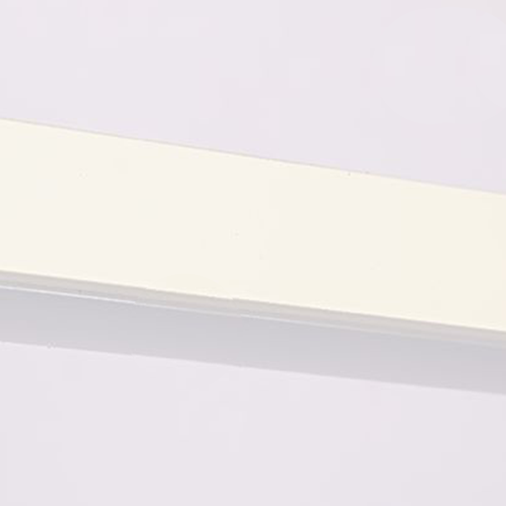 Arisha Minimalist Linear Acrylic Mirror Front Wall Lamp, White - Neutralighting