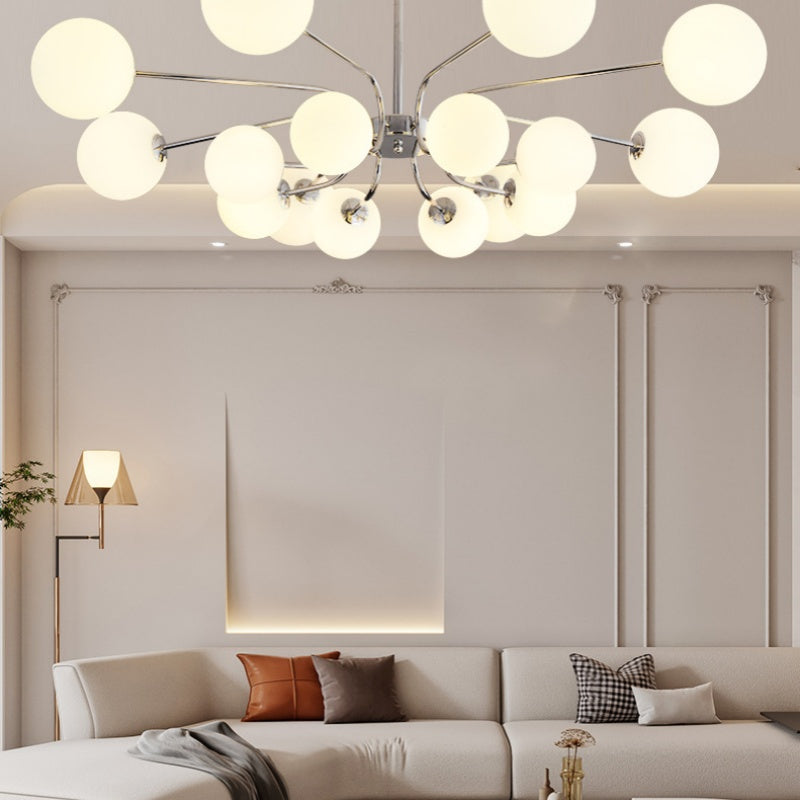 Valentina Modern LED Chandelier Chrome/Gold Living Room/Bedroom - Neutralighting