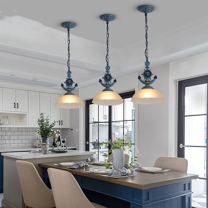 Silva LED Pendant Light Black Glass Bar/Dining Room/Living Room - Neutralighting