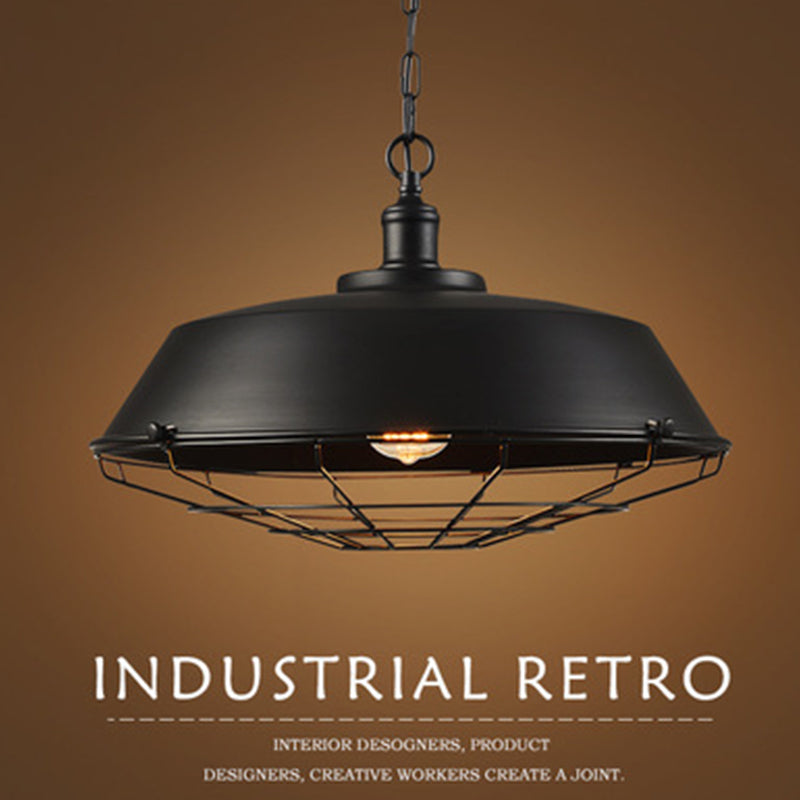 Epoch Rustic Black Industrial Pendant Light Shade, Outdoor/Indoor - Neutralighting