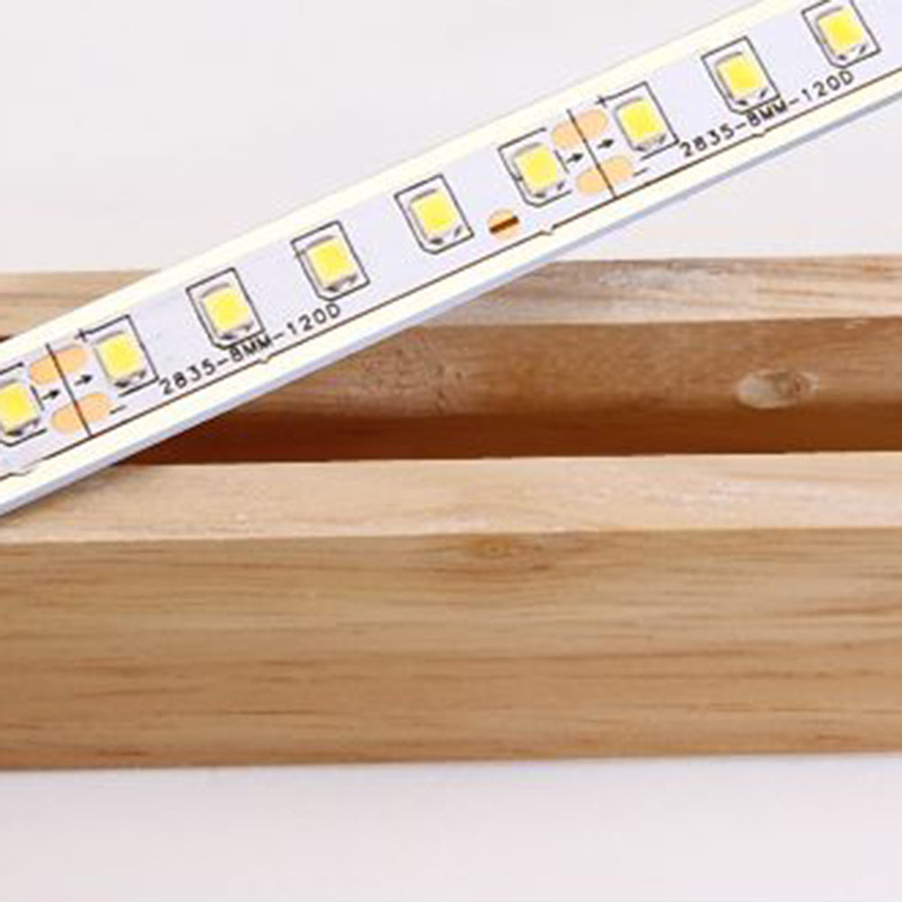 Muto Classic Wood Stretchable Mirror Vanity Bathroom Wall Lamp - Neutralighting