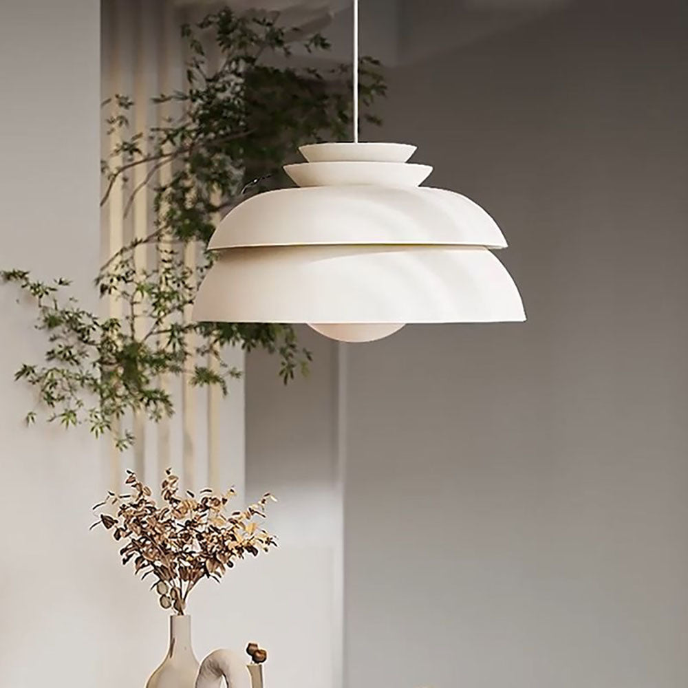 Valentina Modern White Pendant Light, Metal - Neutralighting