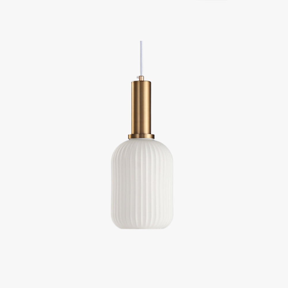 Valentina Morden Bubble Glass Pendant Light, White, Bedroom - Neutralighting