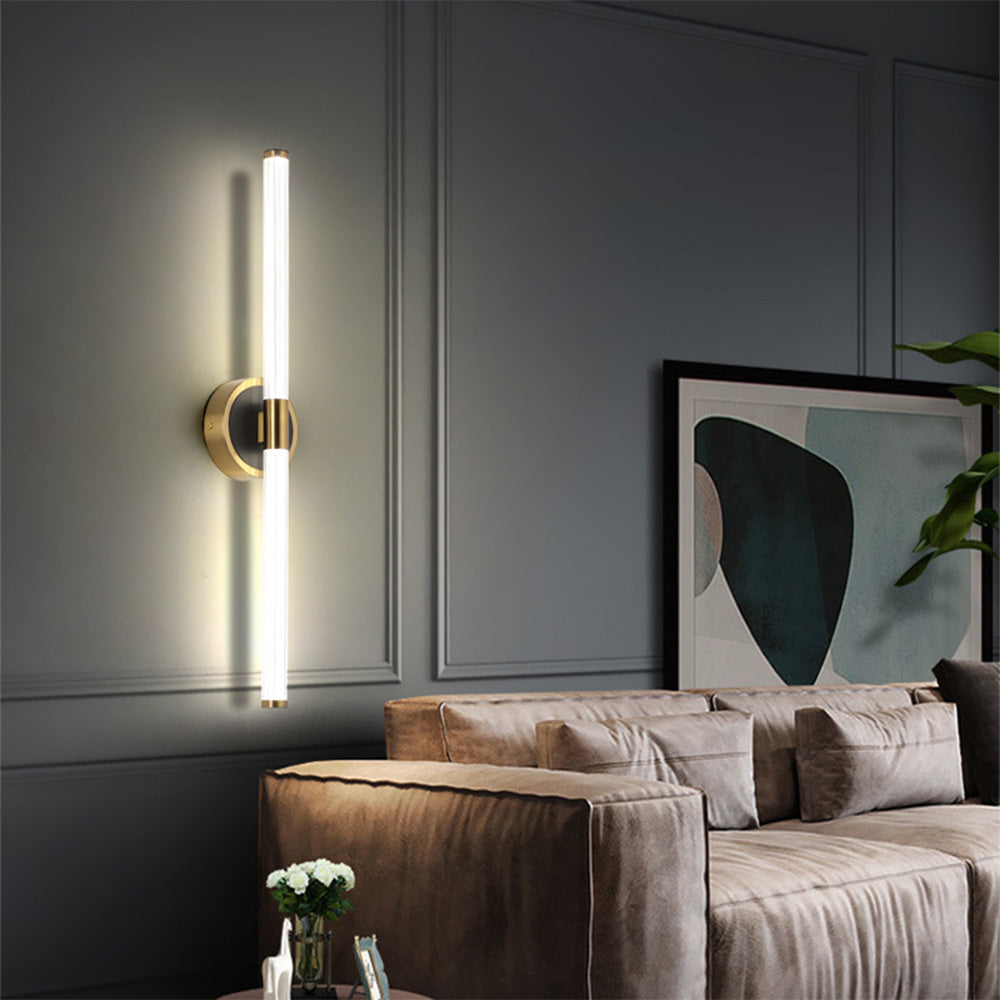 Arisha Designer Linear Mirror Front Vanity Wall Lamp