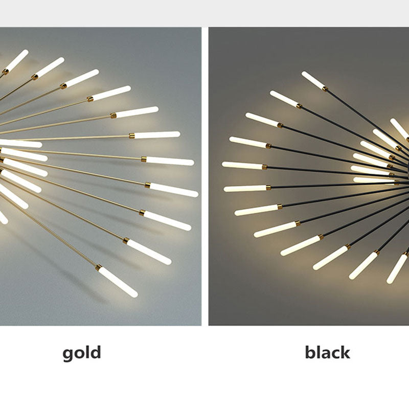 Wesley Modern Home Decoration Fireworks LED Ceiling Light