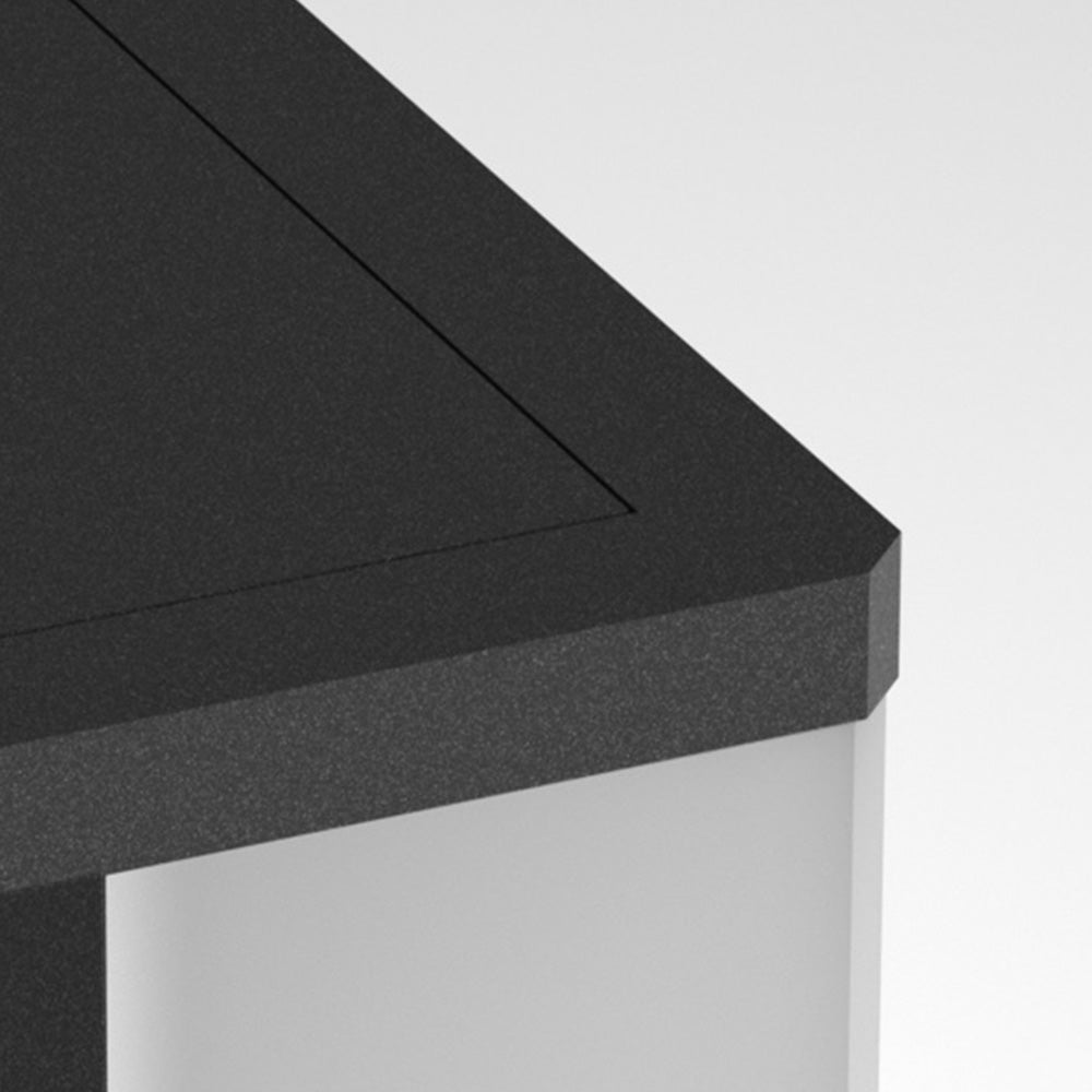 Aria Modern Square Metal Outdoor Light Post - Neutralighting