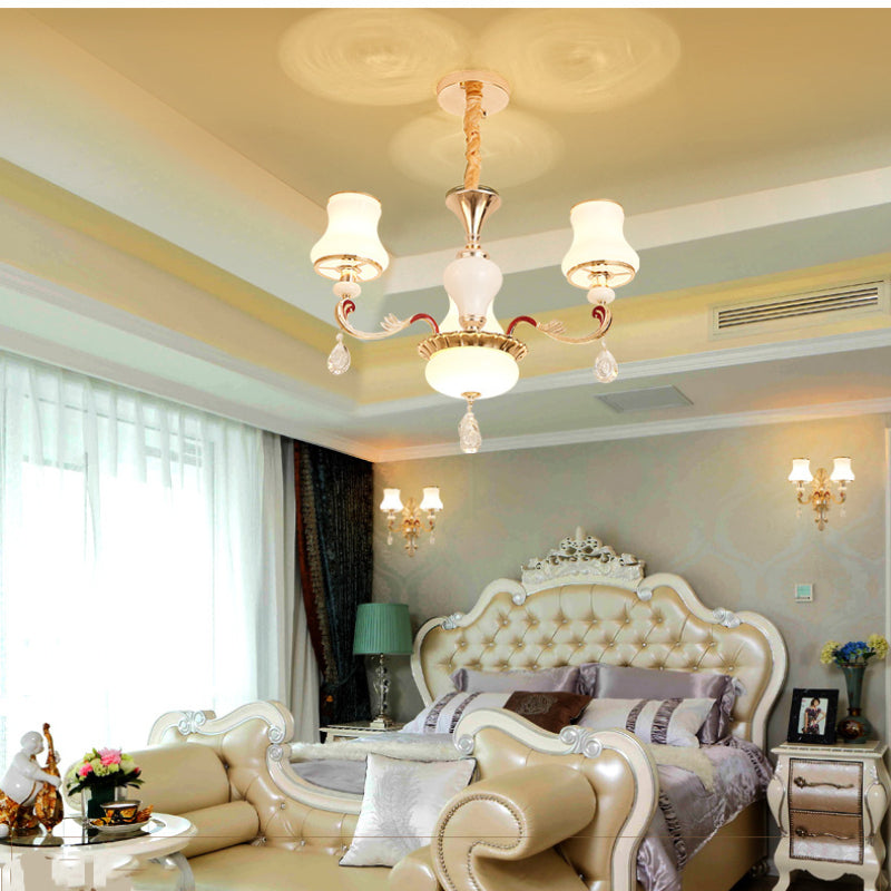 Alessio Retro Pendant Light Metal Glass Living Room Dining Room - Neutralighting