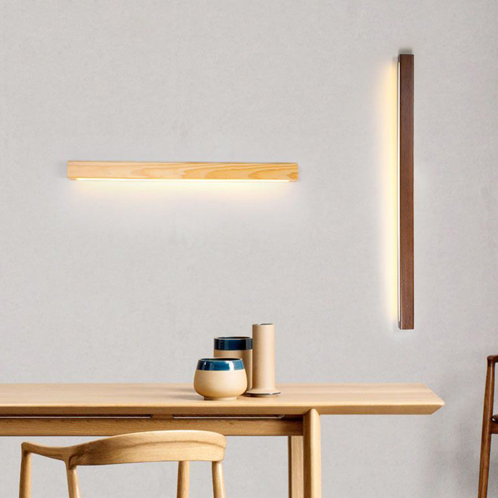 Zenx Wall Lamp Linear Wood - Neutralighting