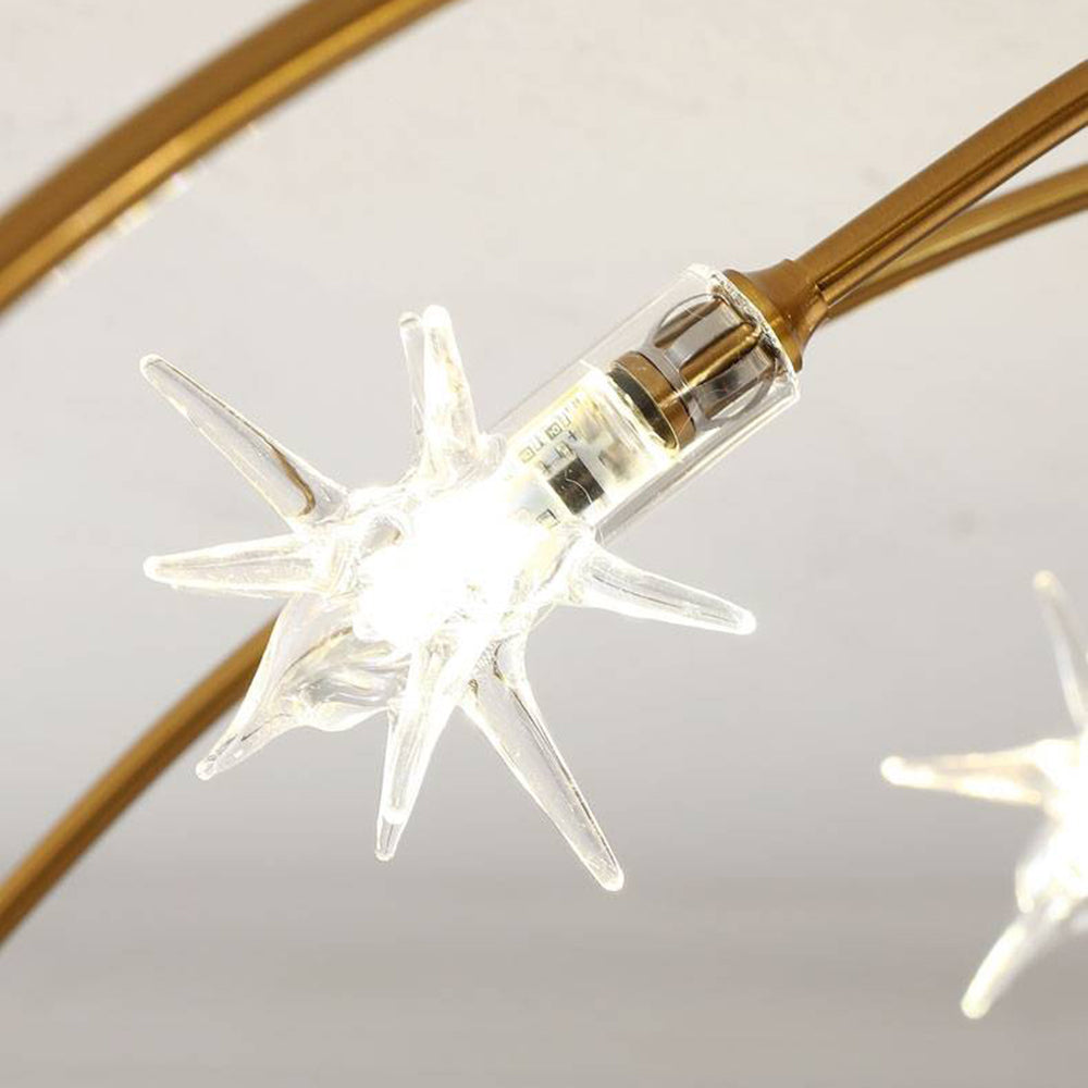 Aria Modern Planet Flush Mount Ceiling Light, Living Room - Neutralighting