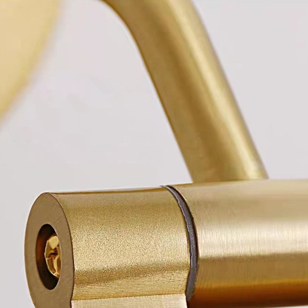 Arisha Retro Linear Metal/Acrylic Wall Lamp, Brass
