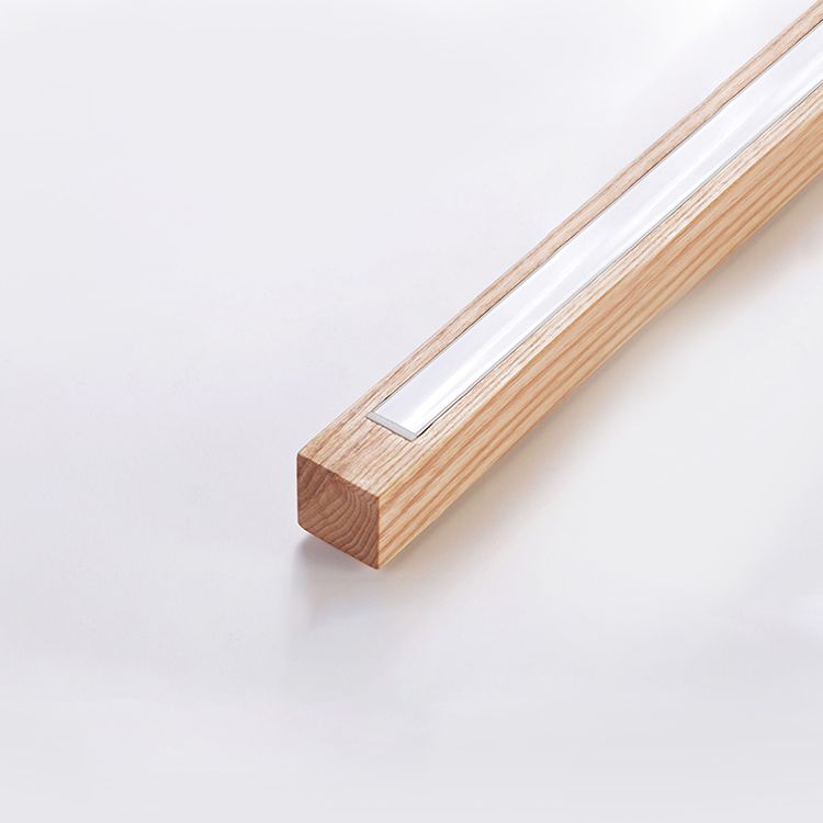 Ozawa Minimalist Linear Nature Wooden Floor Lamp - Neutralighting