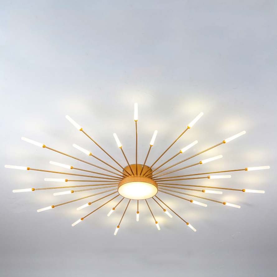 Wesley Modern Home Decoration Fireworks LED Ceiling Light