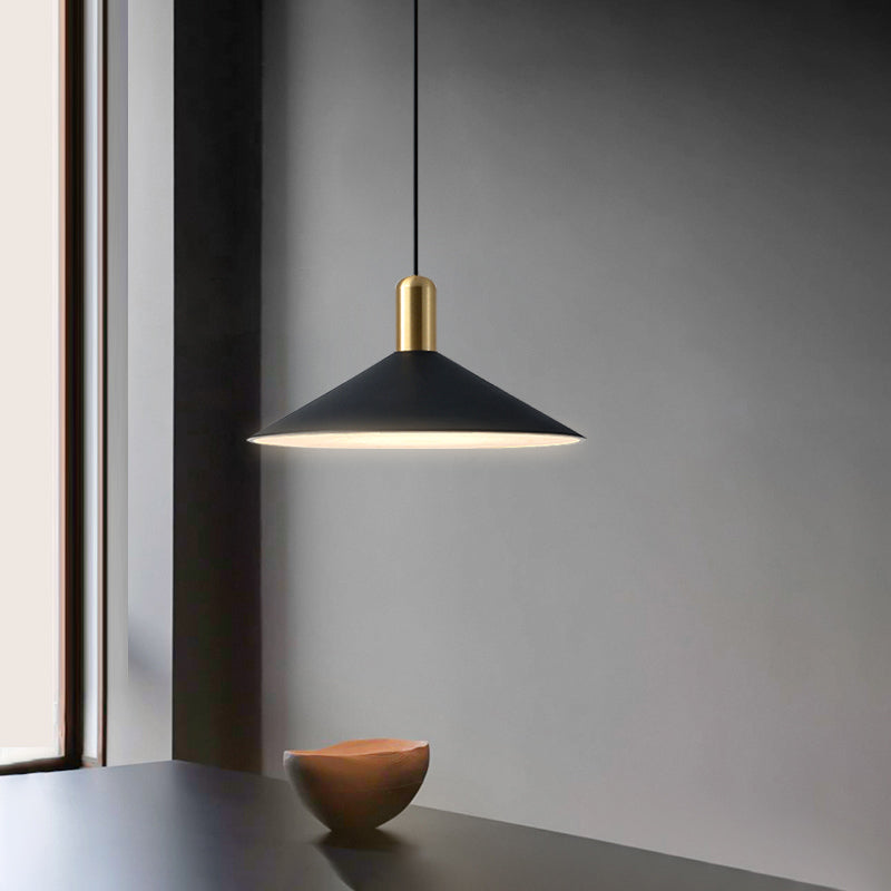 Aria Vintage Umbrella Monochrome Pendant Light