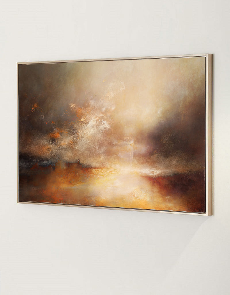 Abstract Costal Painting ABLH07 - Neutralighting
