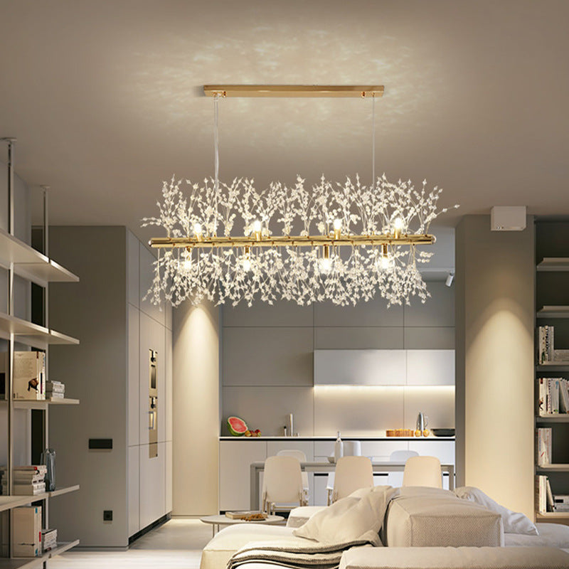 Arisha Creative Art Chandelier Crystal Pendant Light for Dining Room - Neutralighting