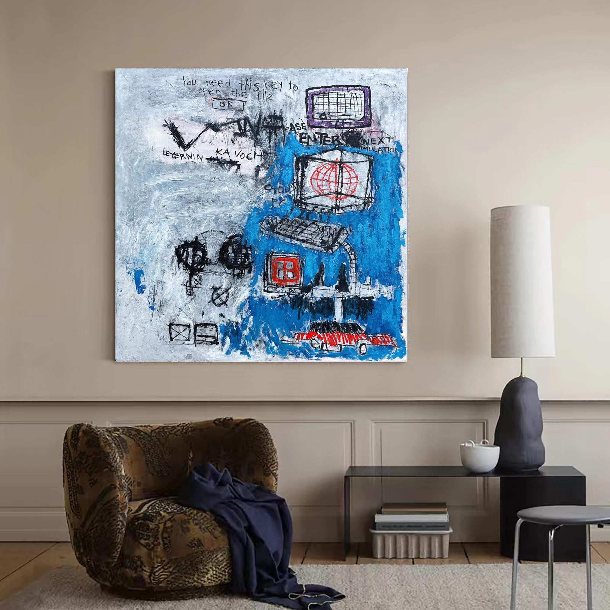 Abstract Graffiti Art GA032 - Neutralighting