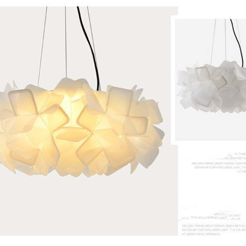Arisha Modern Multicolour Decorative Flower Acrylic Pendant Light - Neutralighting