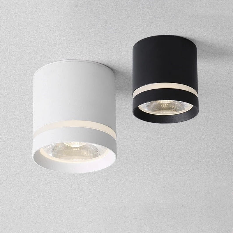 Aria Ceiling Light Mini Modern, White/Black, Bedroom/Living Room - Neutralighting