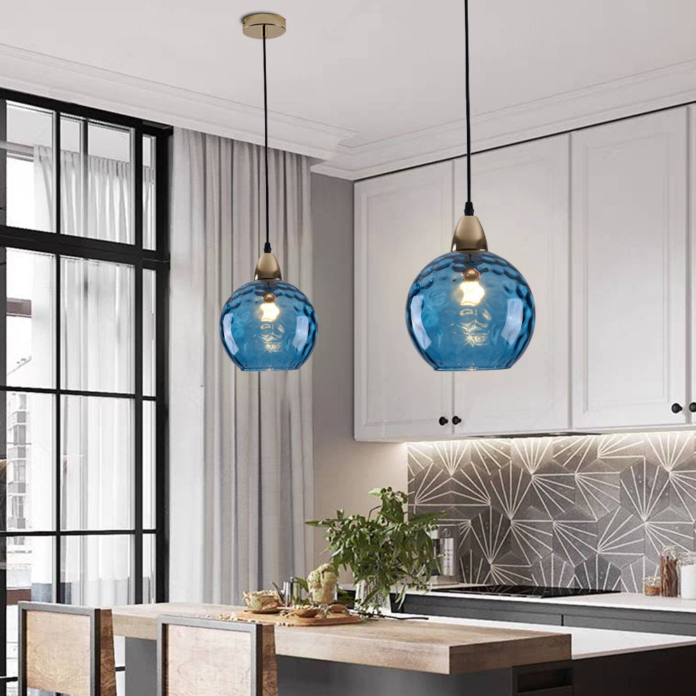 Water Ripple Glass Pendant Lights - Neutralighting