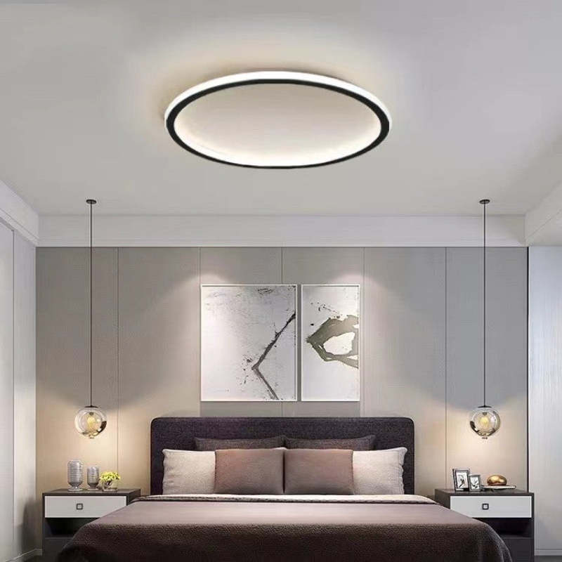 Quasso Flush Mount Ceiling Light Modern LED Round - Neutralighting