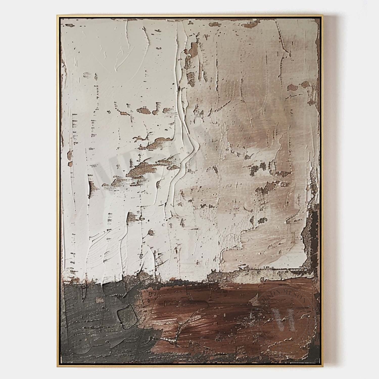 Wall Art Wabi-Sabi Neutral Abstract Modern