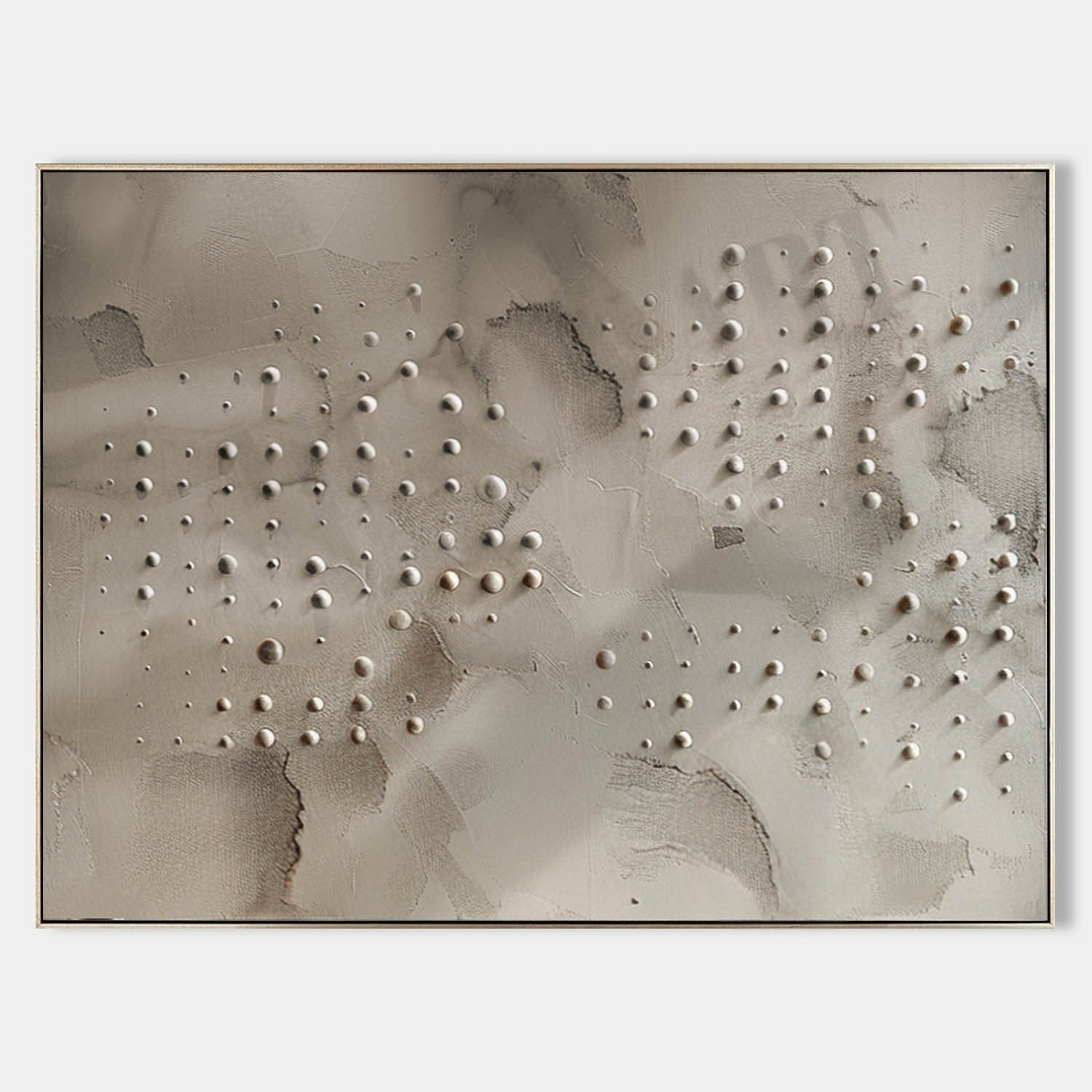 Wall Art Neutral Dotted Wabi-Sabi