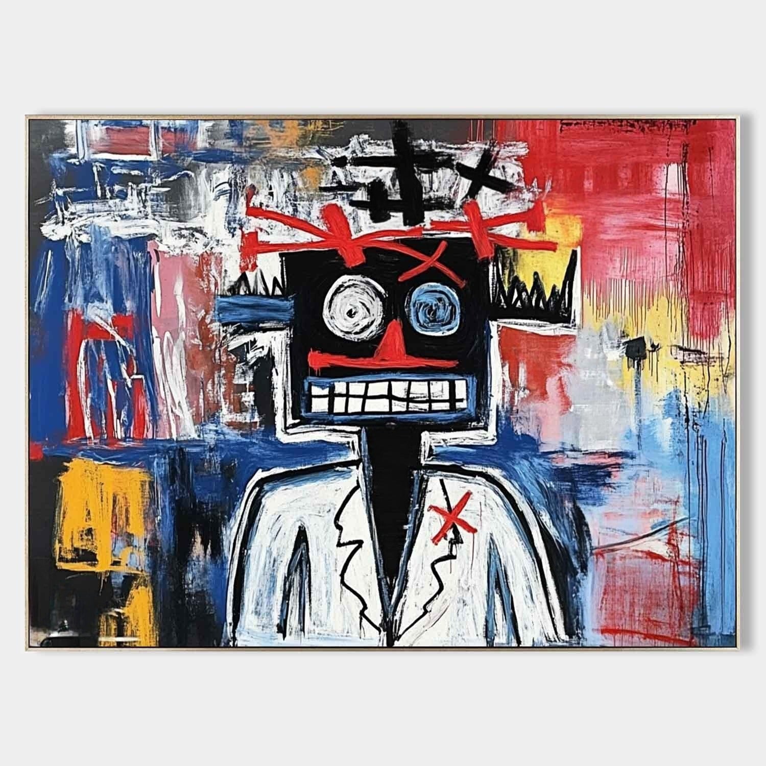Wall Art Horizontal Neo Expressionist