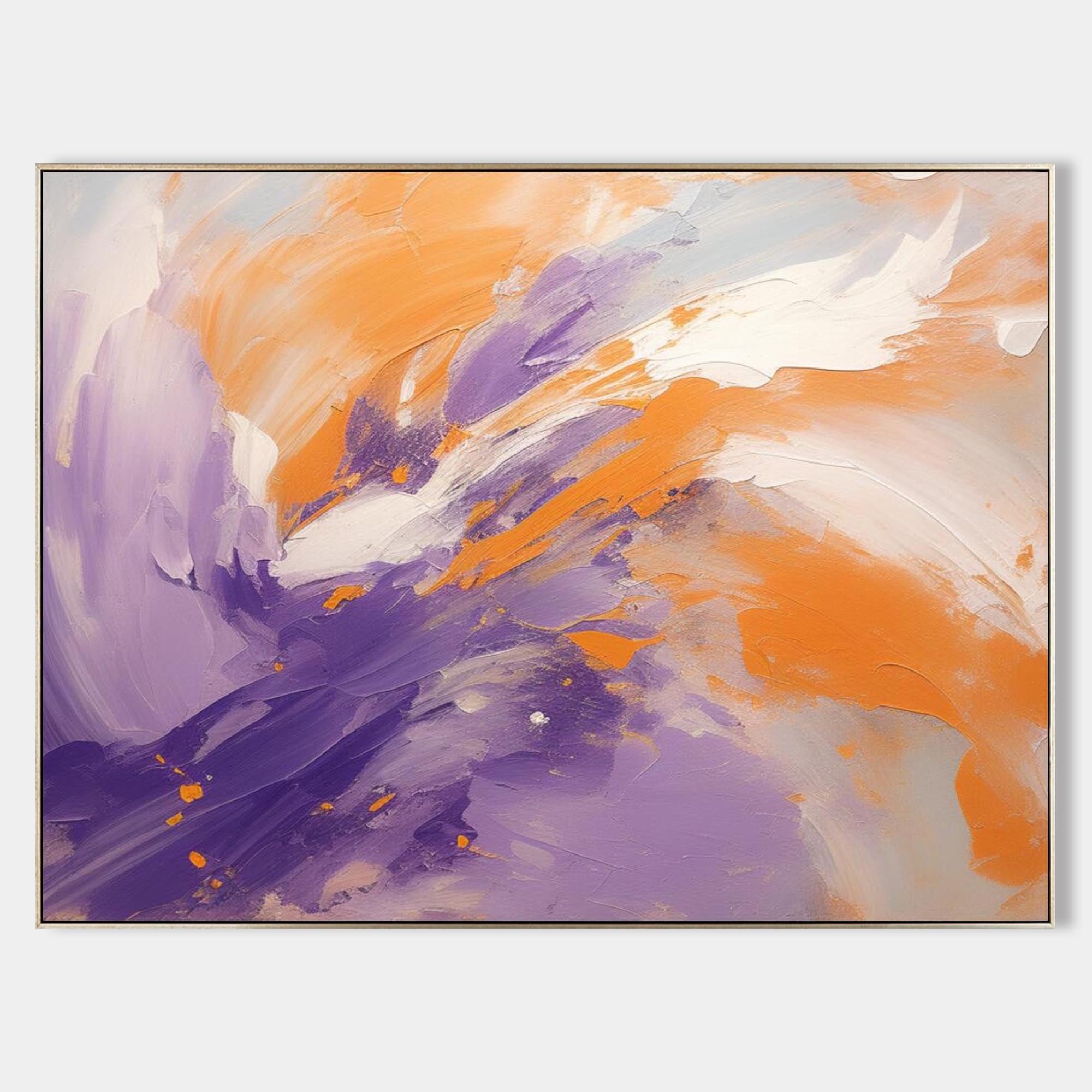 Wall Art Fluid Dynamic Swirls Abstract Energy