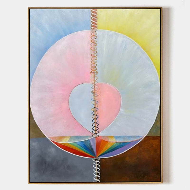 Wall Art Abstract Geometric Painting