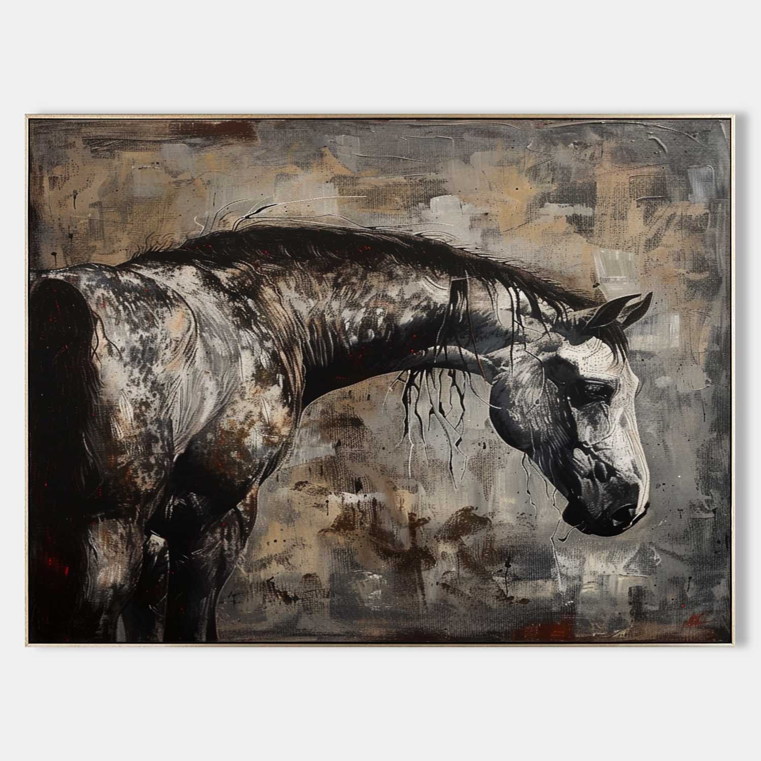 Contemporary Horse Art HA026 - Neutralighting