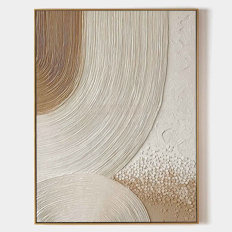 Wall Art Abstract Arc Texture Painting