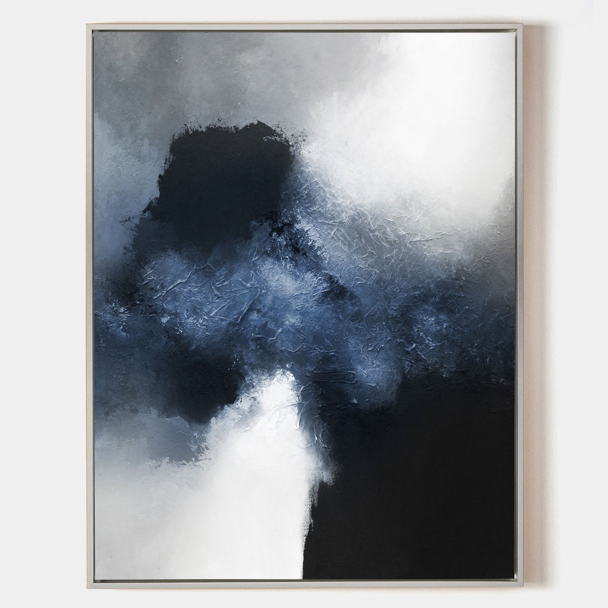 Blue Black Abstract Art ABAV04 - Neutralighting