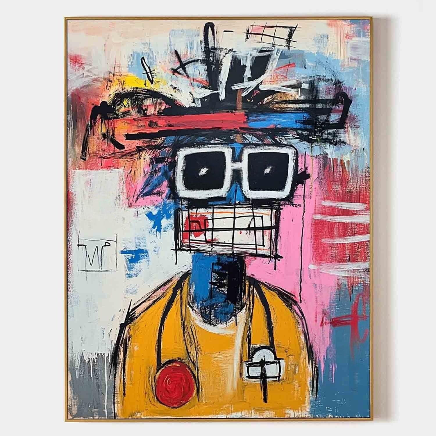 Wall Art Neo Expressionist Medical Portrait