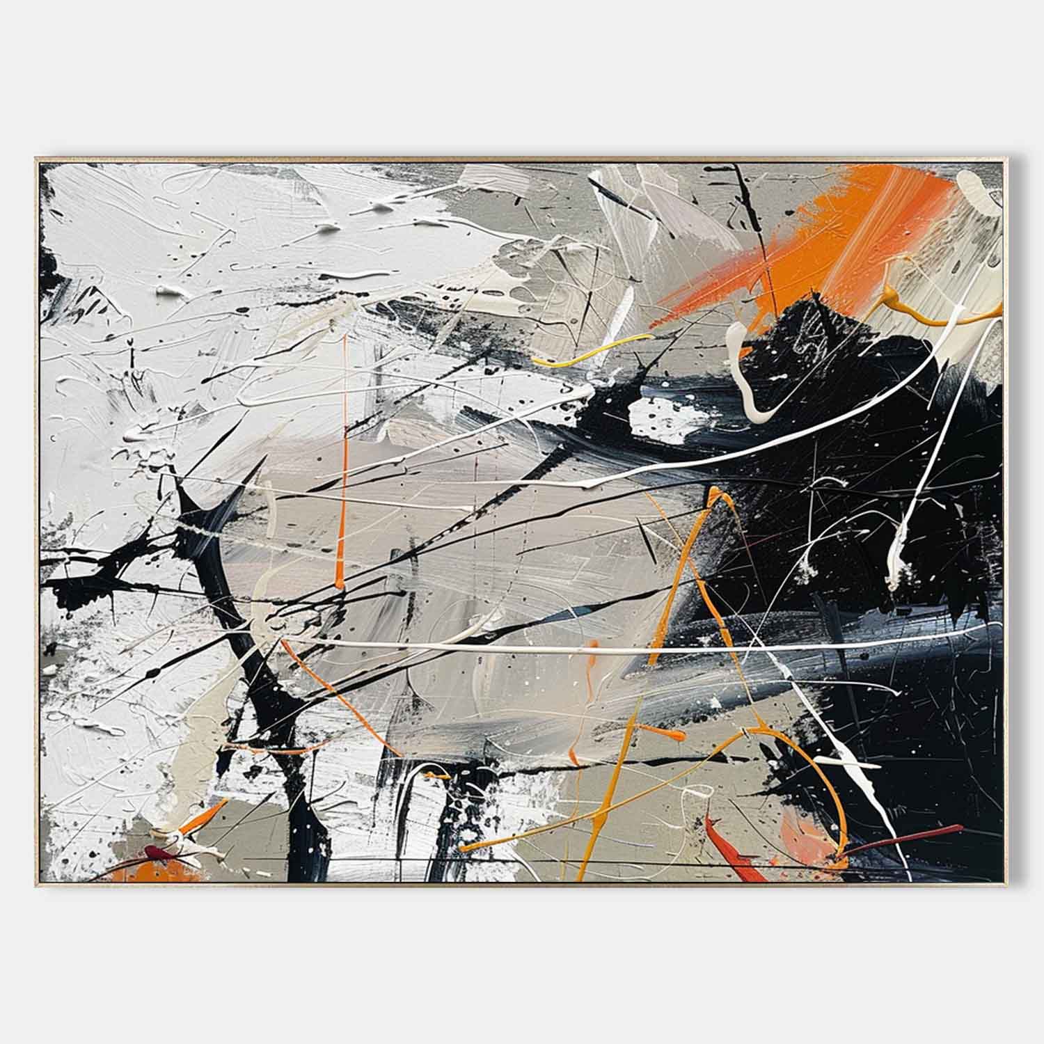 Abstract Expressionist Art AEA008 - Neutralighting