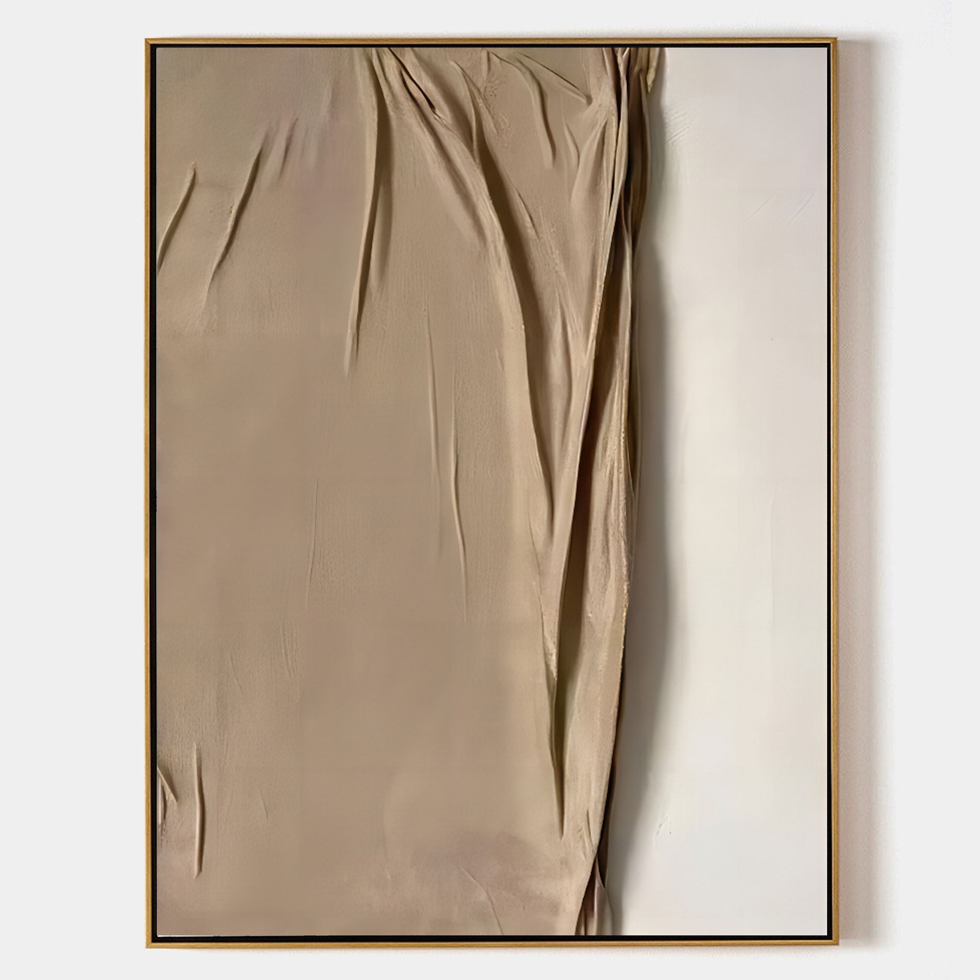 Wall Art Minimalist Warm Serene Fabric