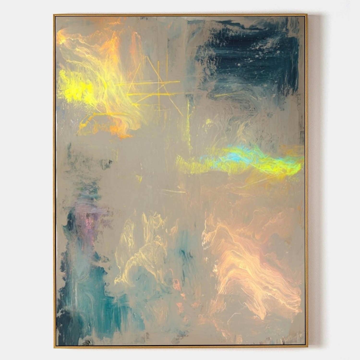 Wall Art Ethereal Iridescent Colorful