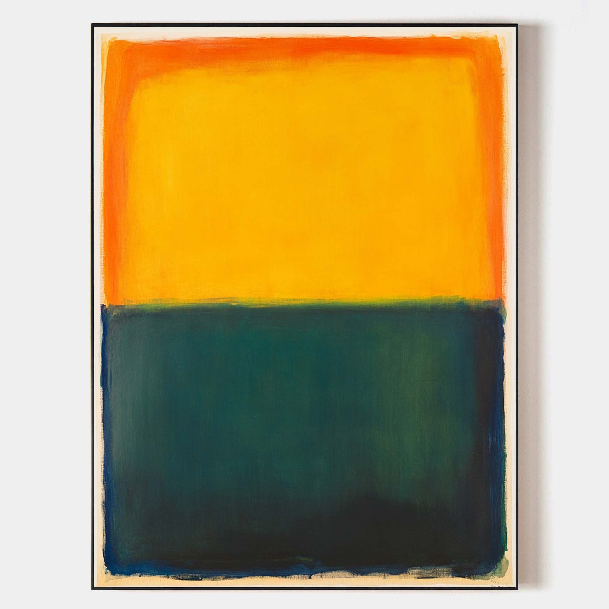 Rothko Inspired Color Block Canvas Wall Art