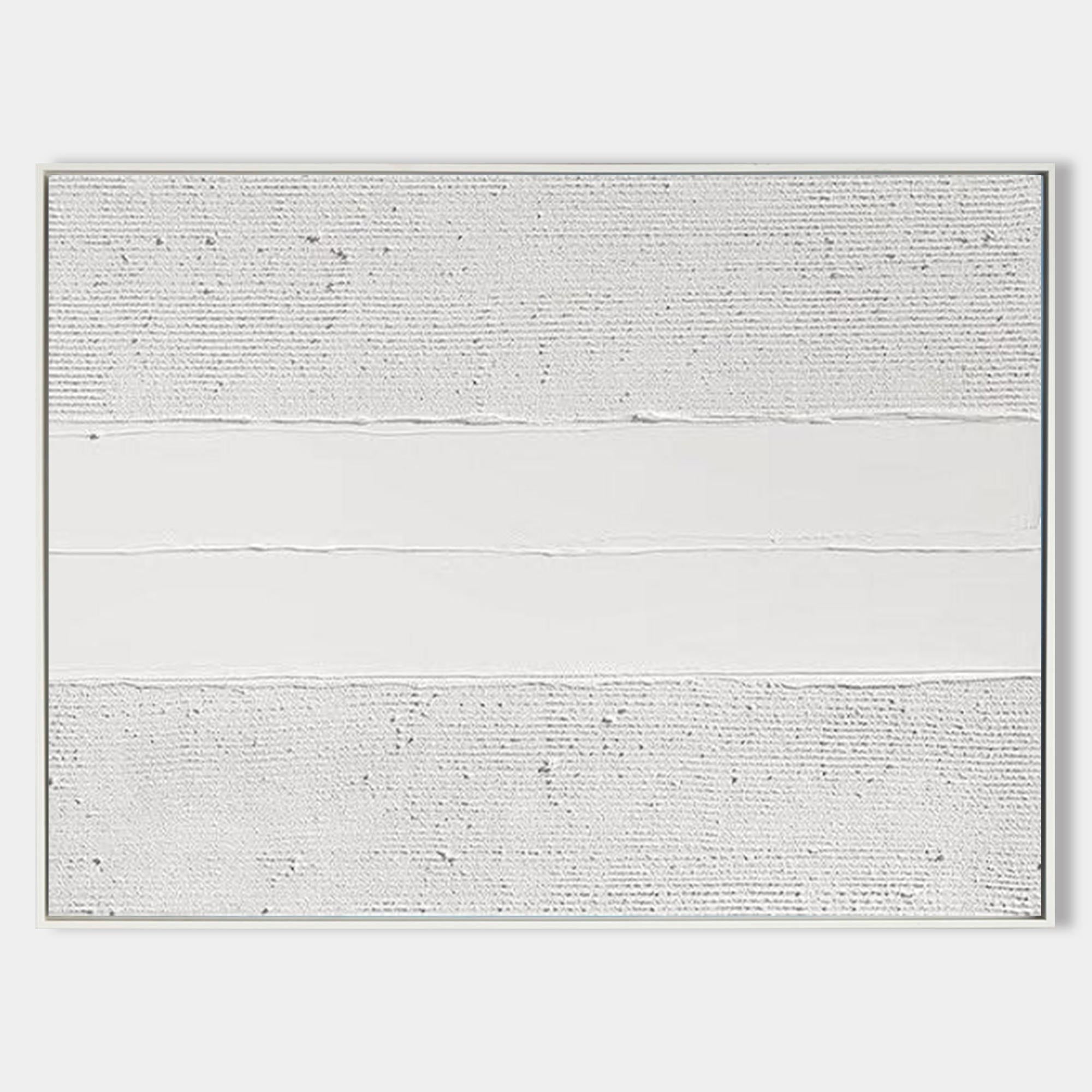 Luxury White Abstract Painting ABAH40 - Neutralighting