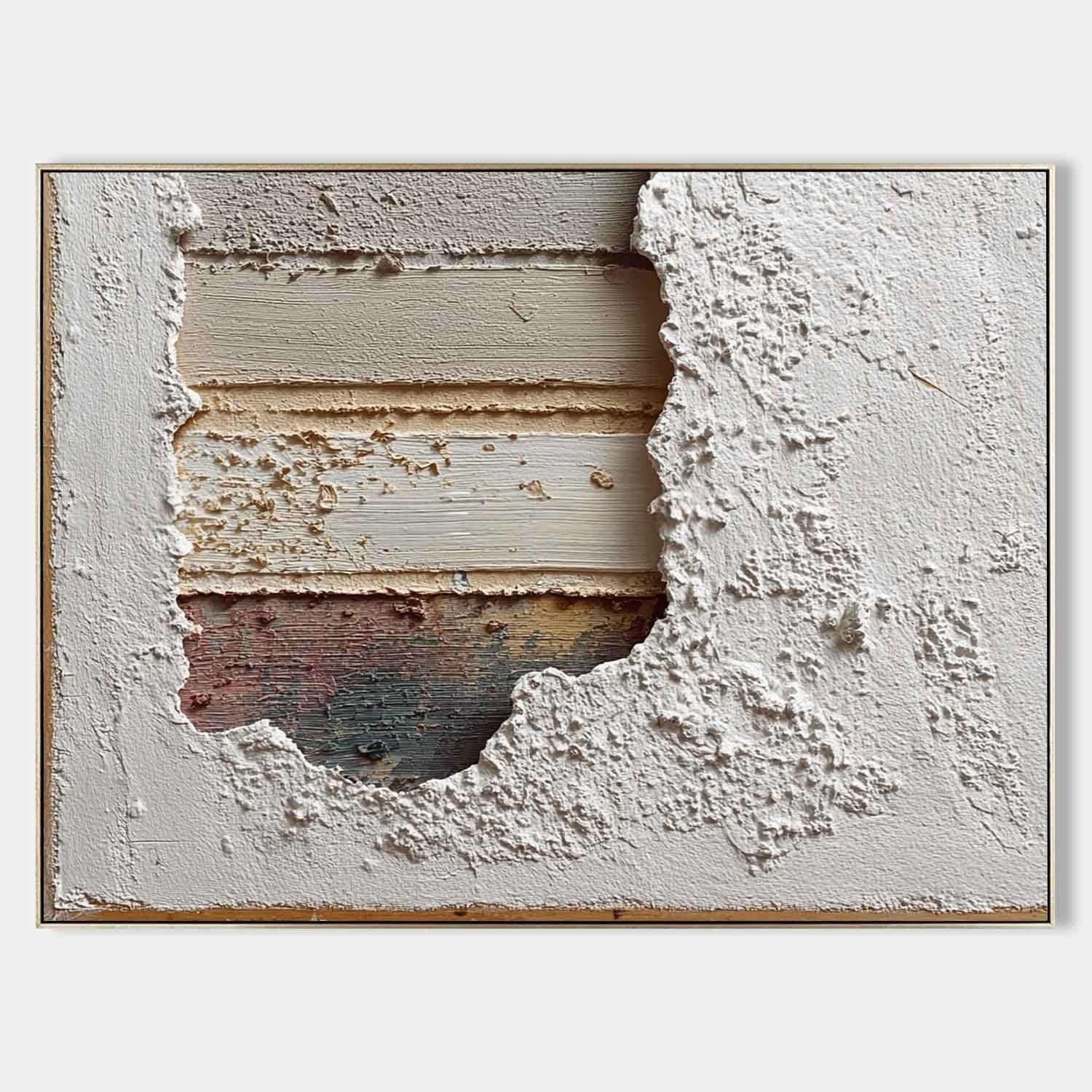 Wabi-Sabi Layered Texture Painting