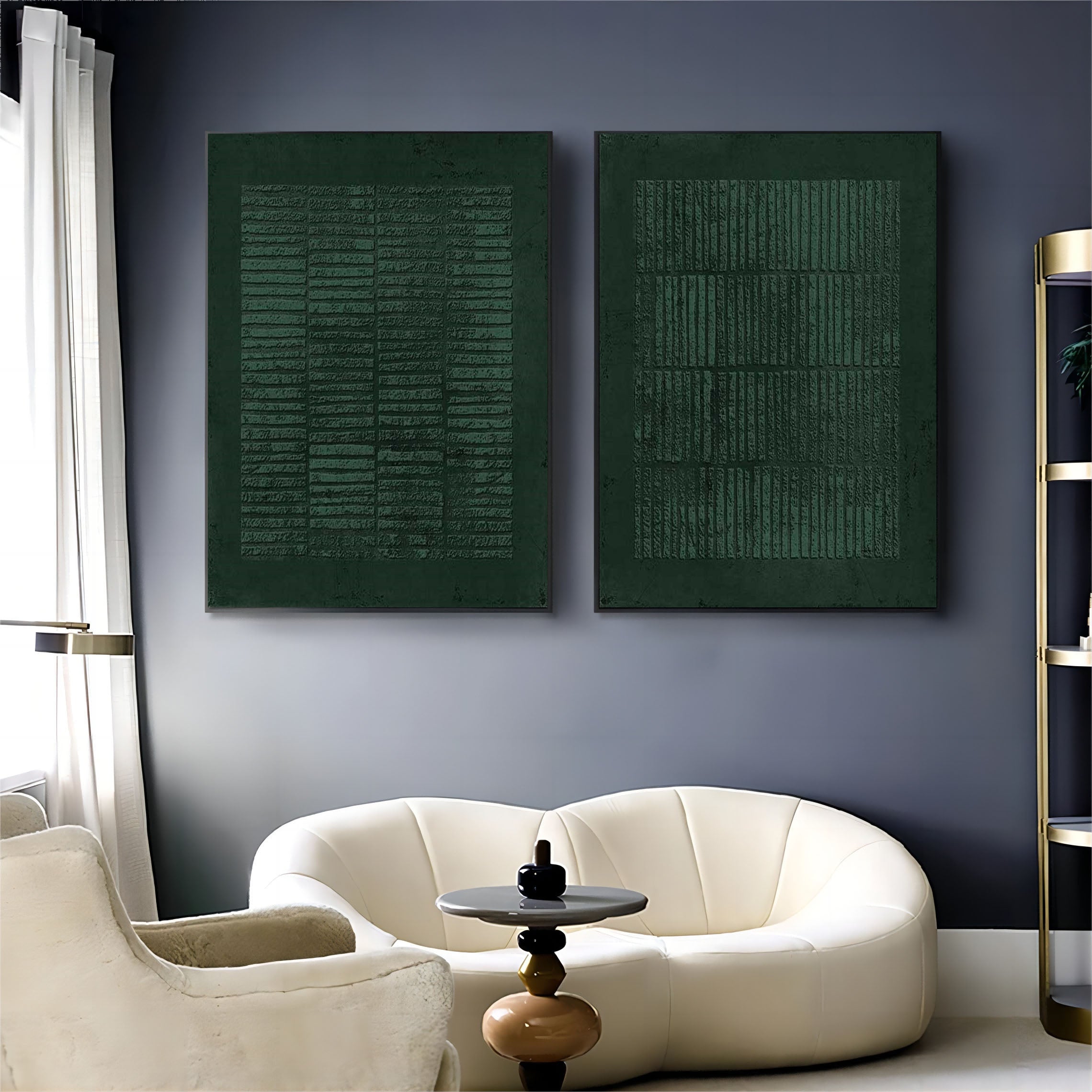 Wall Art Abstract Moody Wabi-Sabi