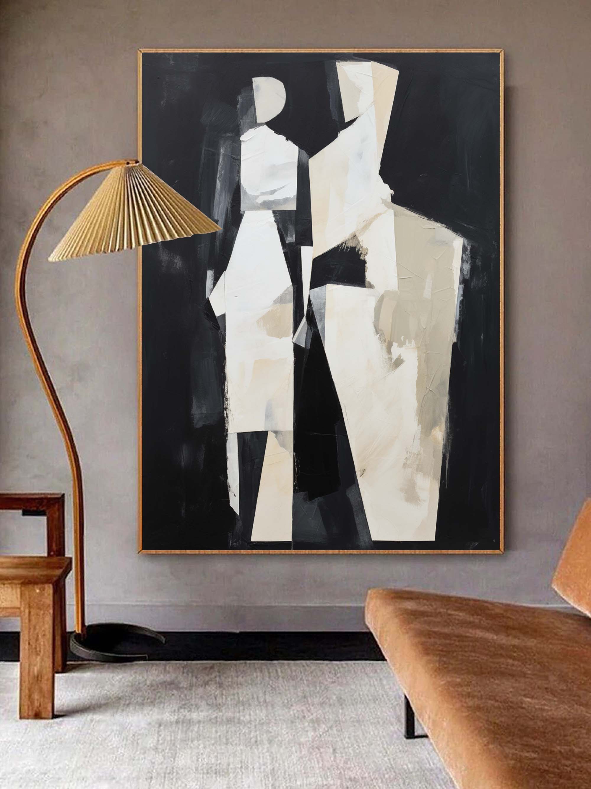 Wall Art Abstract Silhouettes Contemporary Minimalist