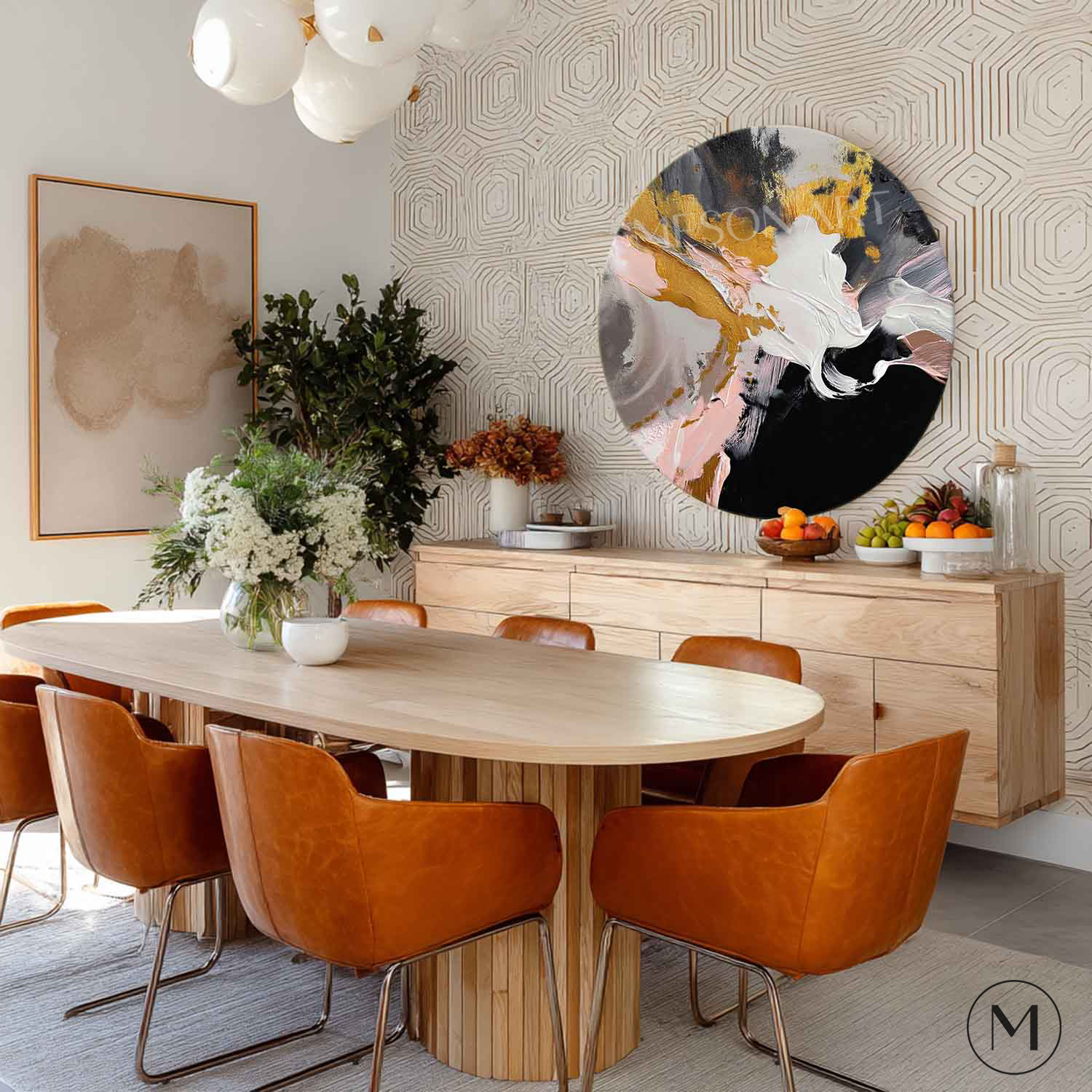 Wall Art Expressionist American Football Player