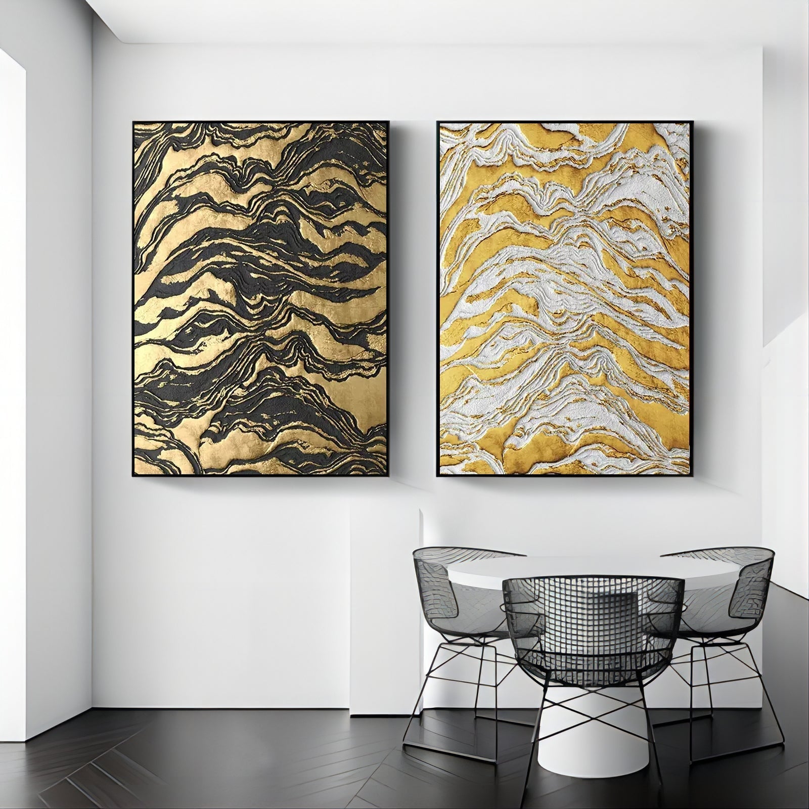 Abstract Painting Set Of 2 SP008 - Neutralighting