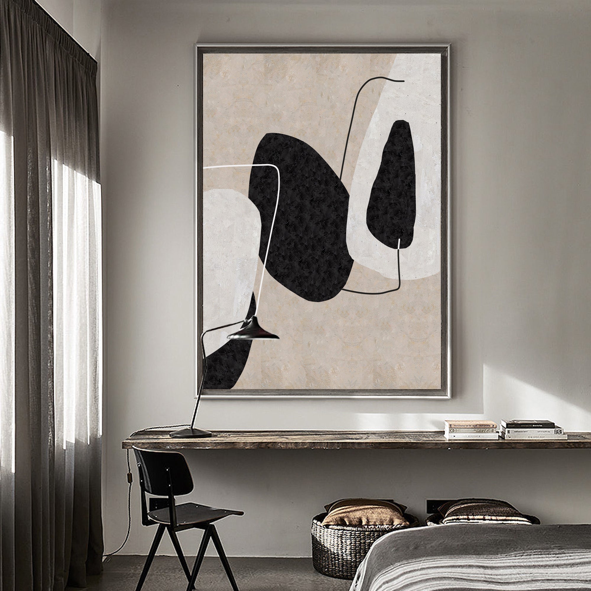 Modern Minimalist Painting ABAV26 - Neutralighting