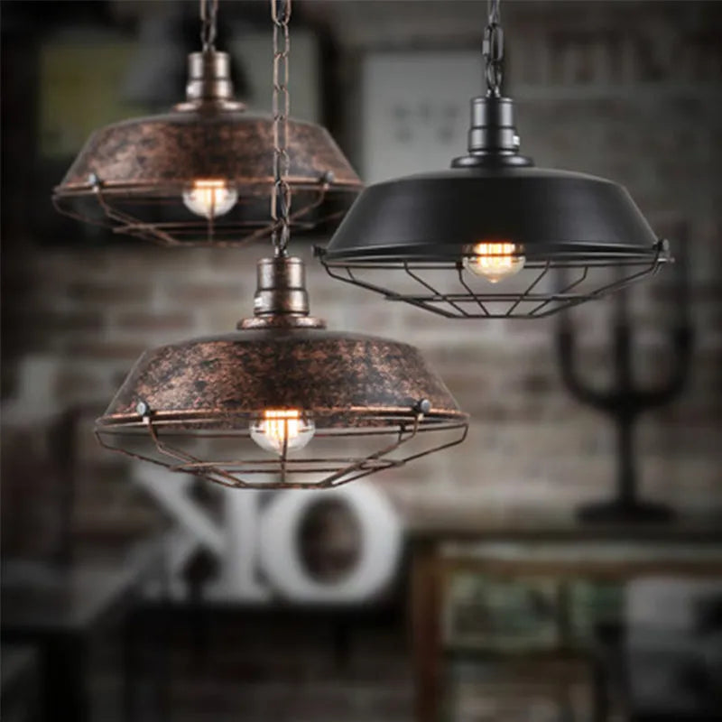 Epoch Rustic Black Industrial Pendant Light Shade, Outdoor/Indoor - Neutralighting