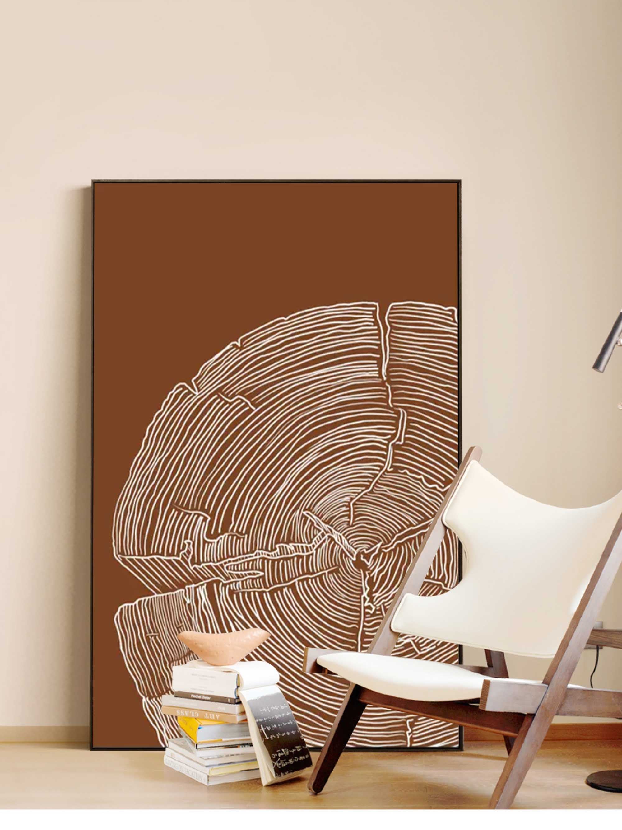 Wall Art Abstract Wabi-Sabi Natural