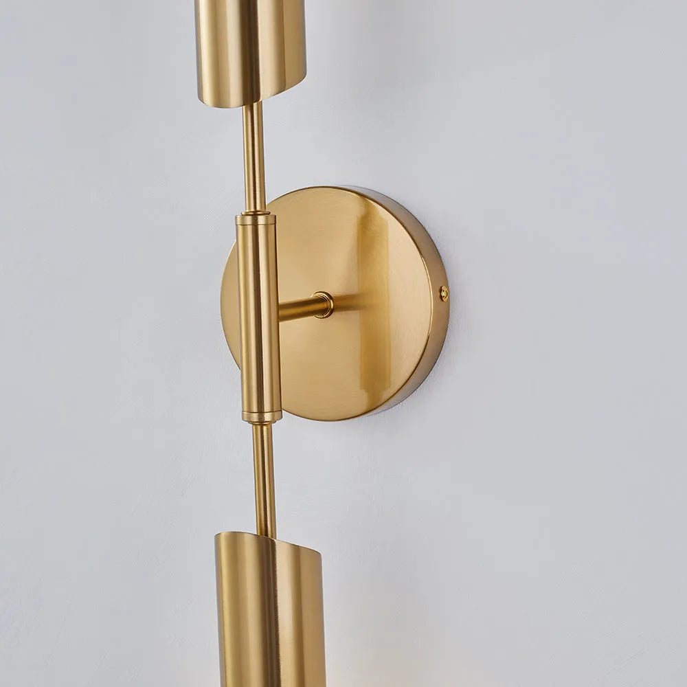Phira Luxury Double-head Golden Scabbard Wall Lamp - Neutralighting