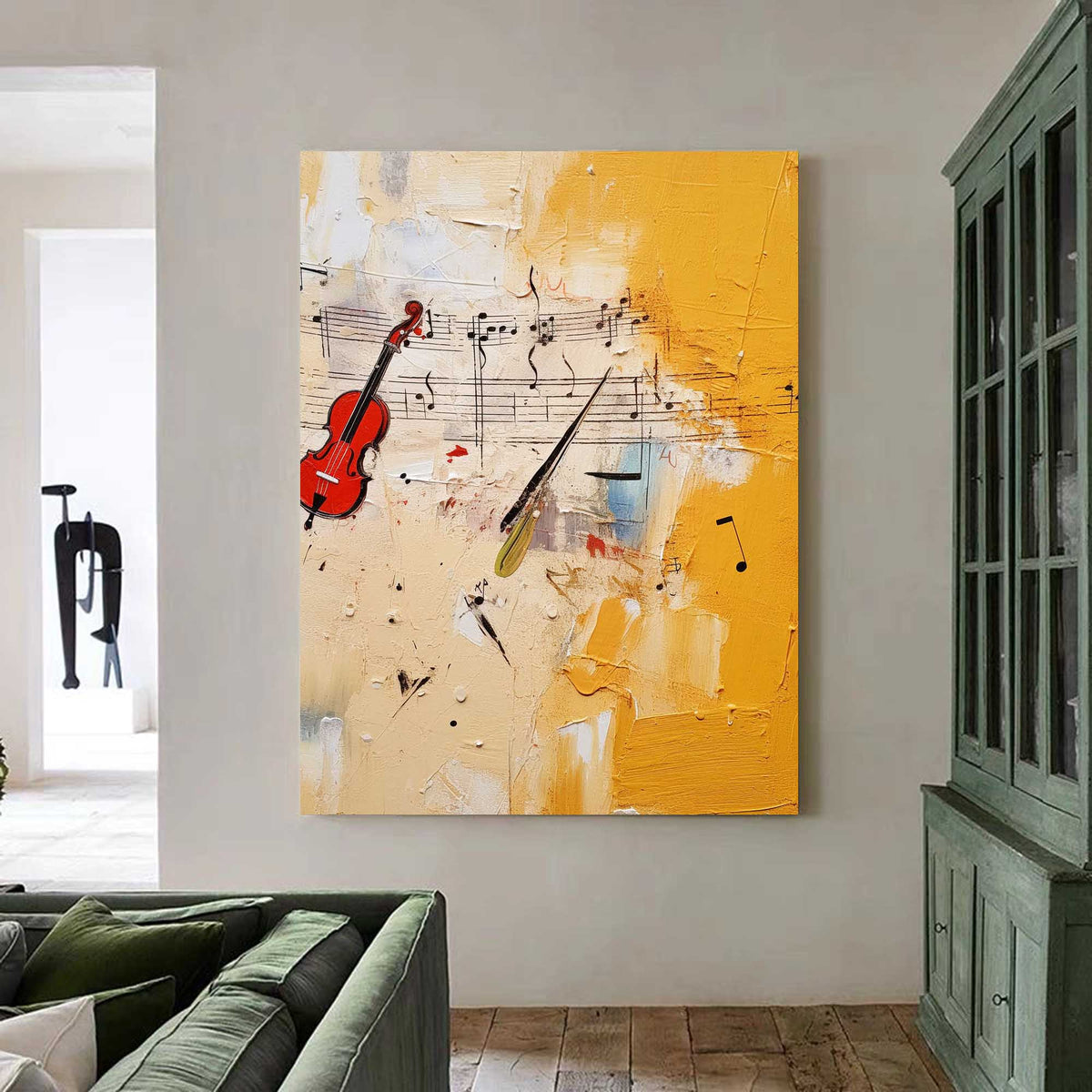 Abstract Canvas Art #AB156